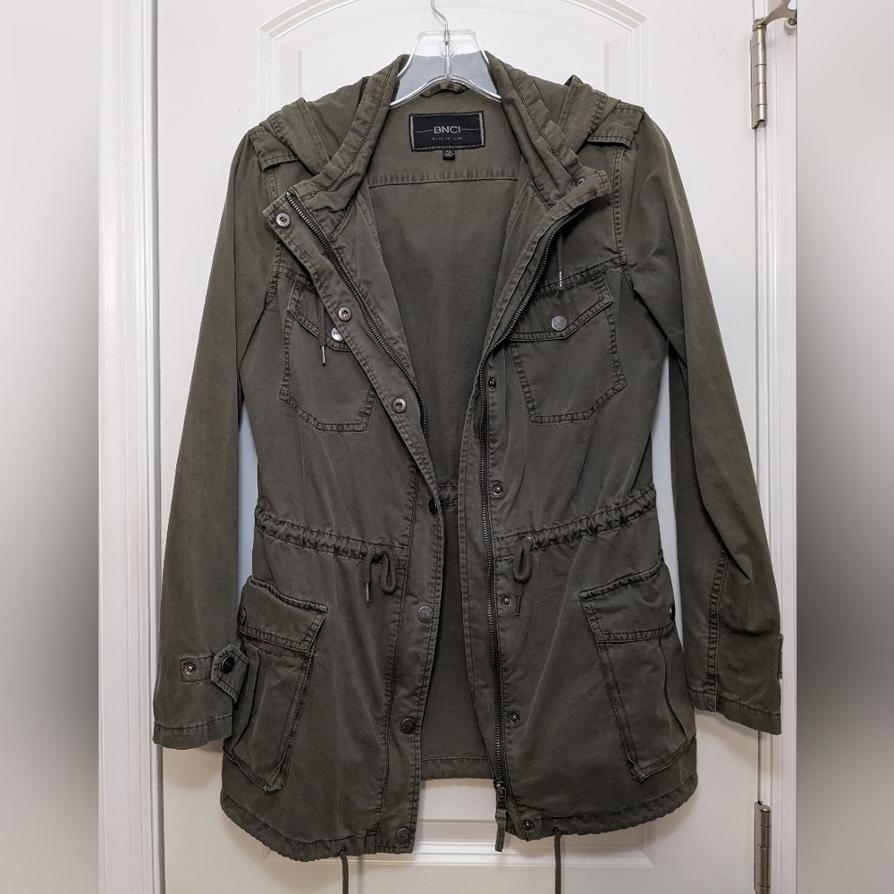 Blanc Noir Utility Jacket in Olive